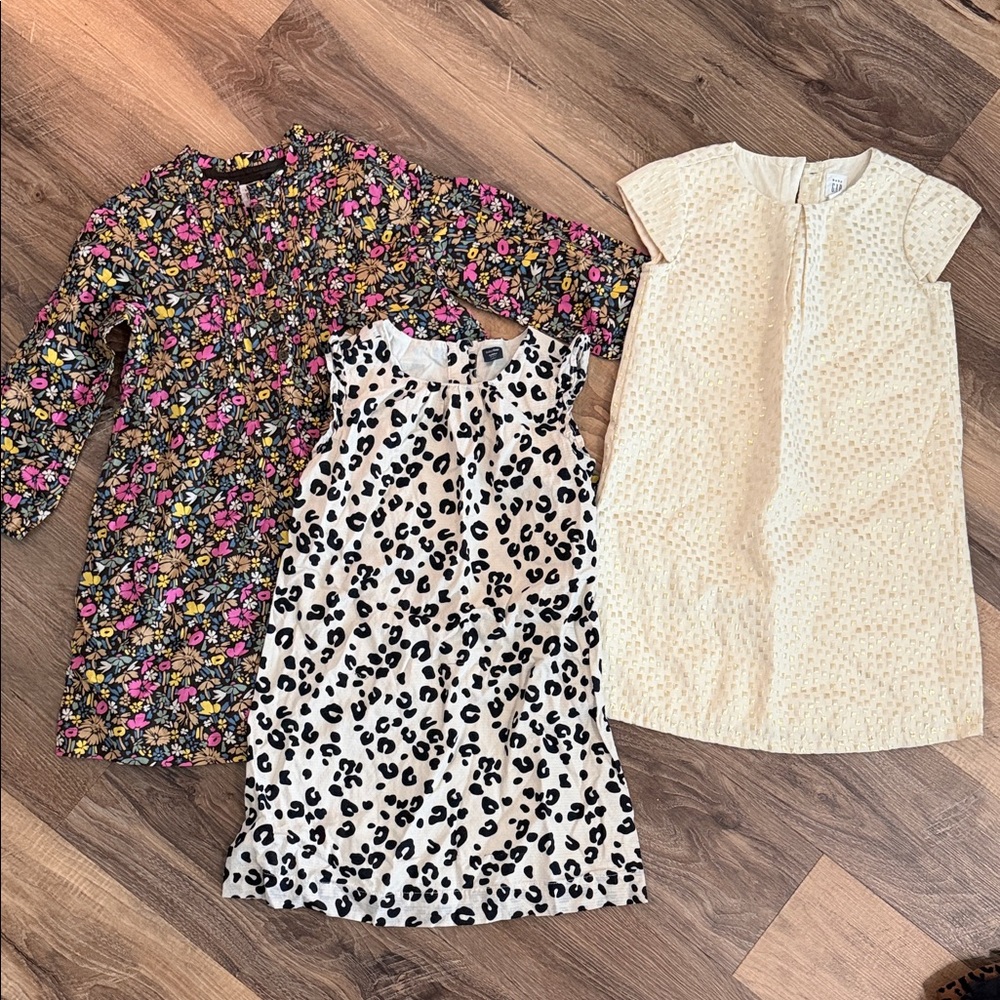 Gap girls 3 dress bundle size 5